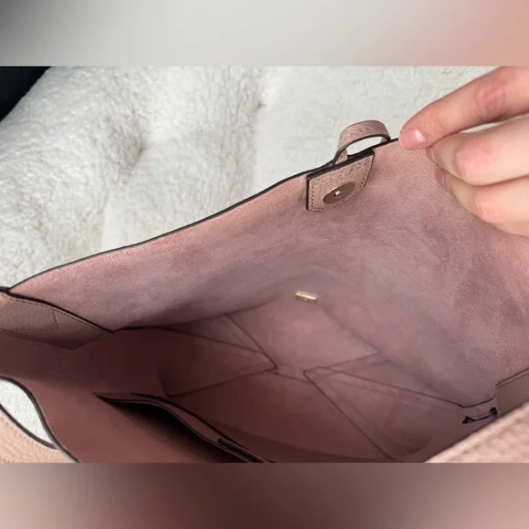 Junie Large Pebbled Leather Messenger - Picture 8 of 13